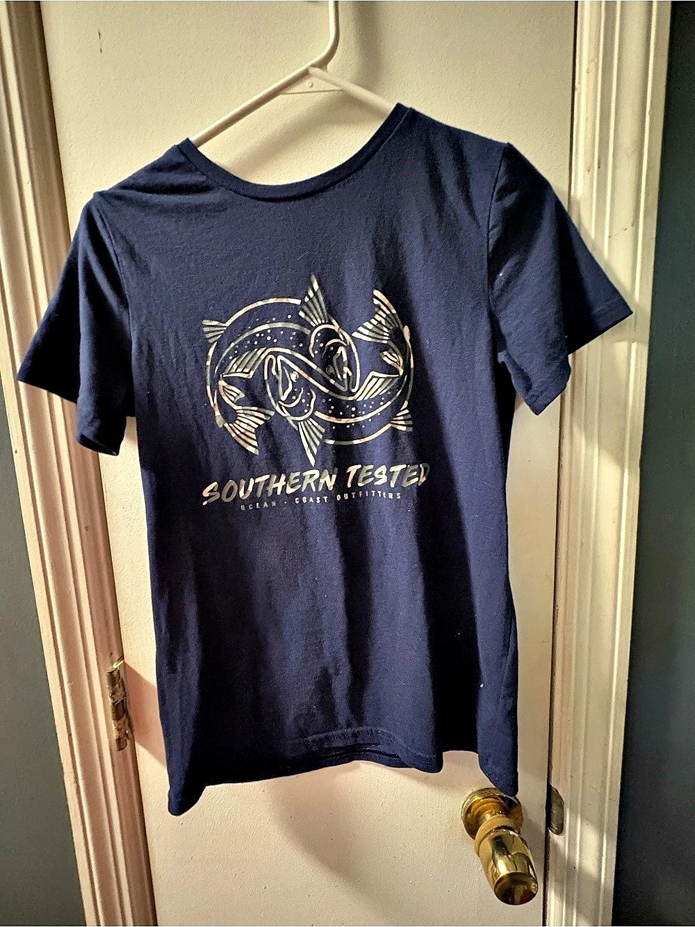 Ocean + Coast Southern Tested Short Sleeve T-Shirt Blue Medium